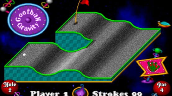 Screenshot for Fuzzy's Cosmic Space Golf