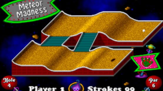 Screenshot for Fuzzy's Cosmic Space Golf