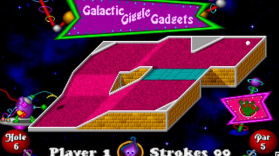 Screenshot for Fuzzy's Cosmic Space Golf