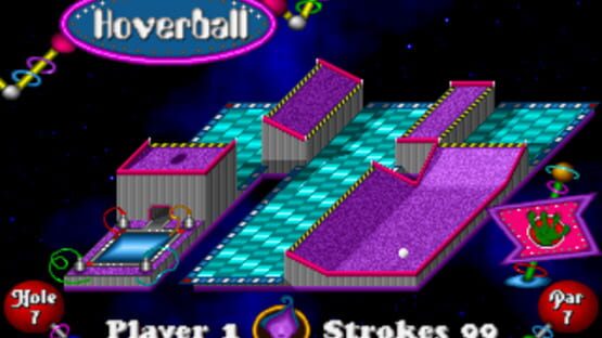 Screenshot for Fuzzy's Cosmic Space Golf