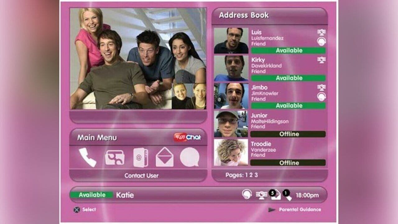Screenshot for EyeToy: Chat