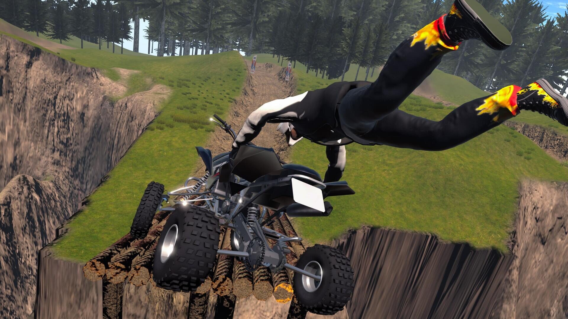 Screenshot for ATV Monster Racing Simulator Rally Cross