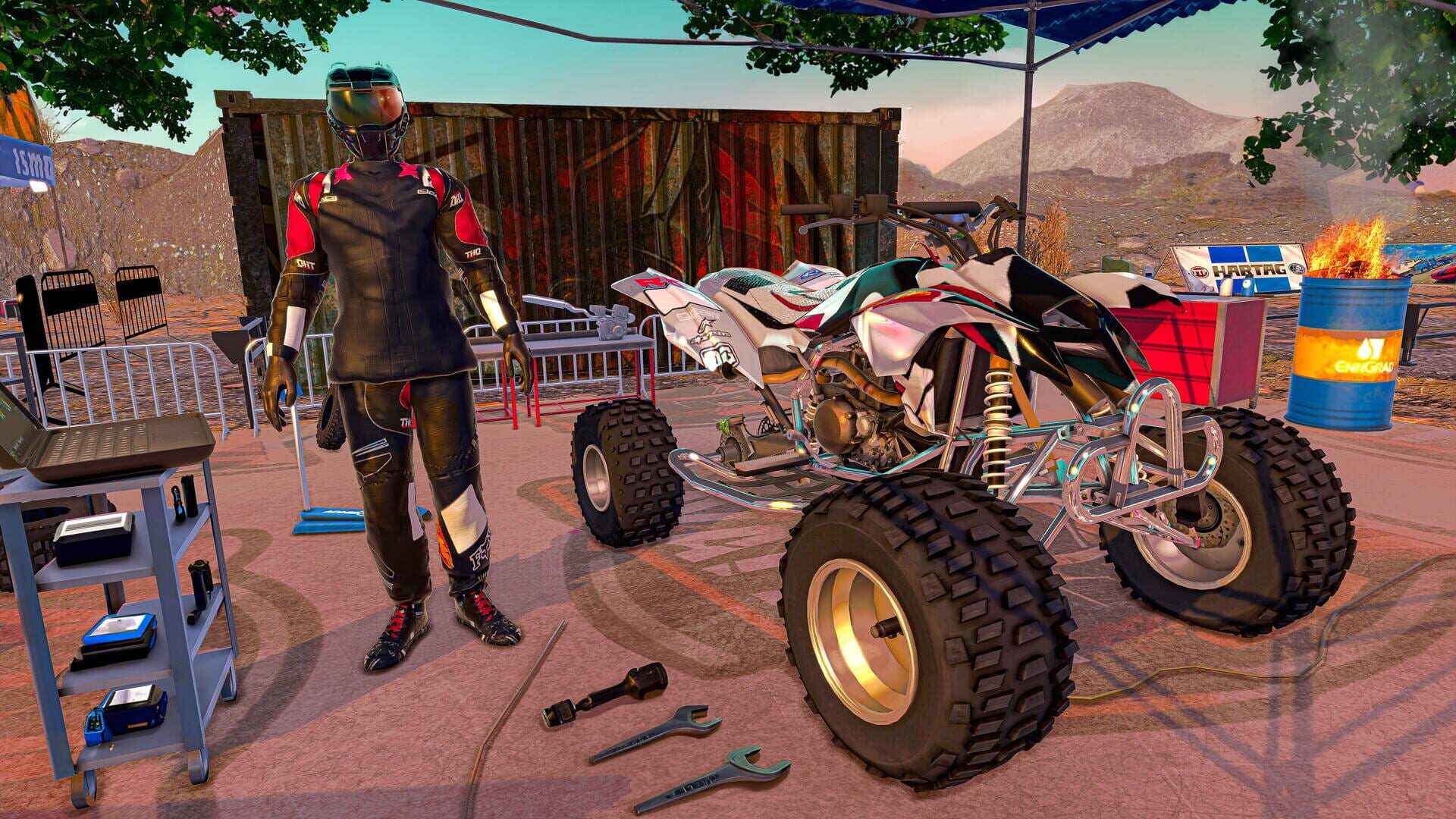 Screenshot for ATV Monster Racing Simulator Rally Cross