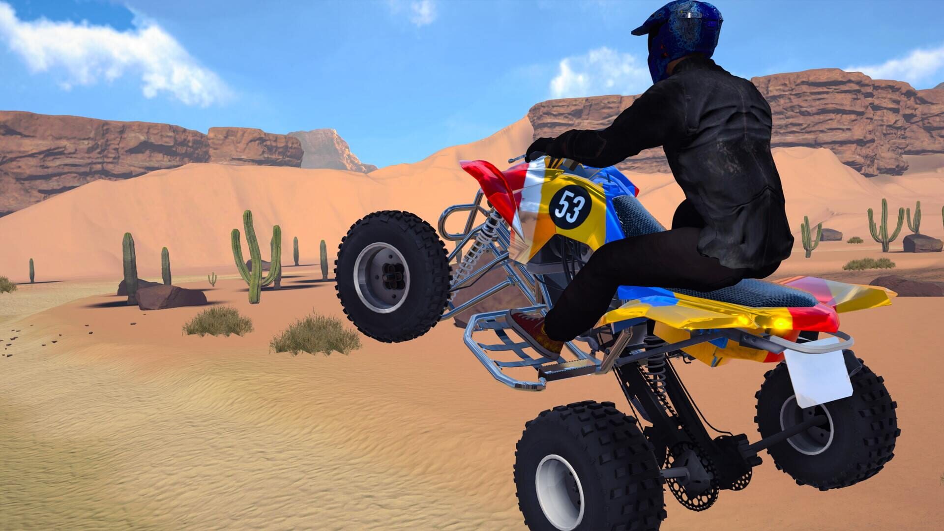 Screenshot for ATV Monster Racing Simulator Rally Cross