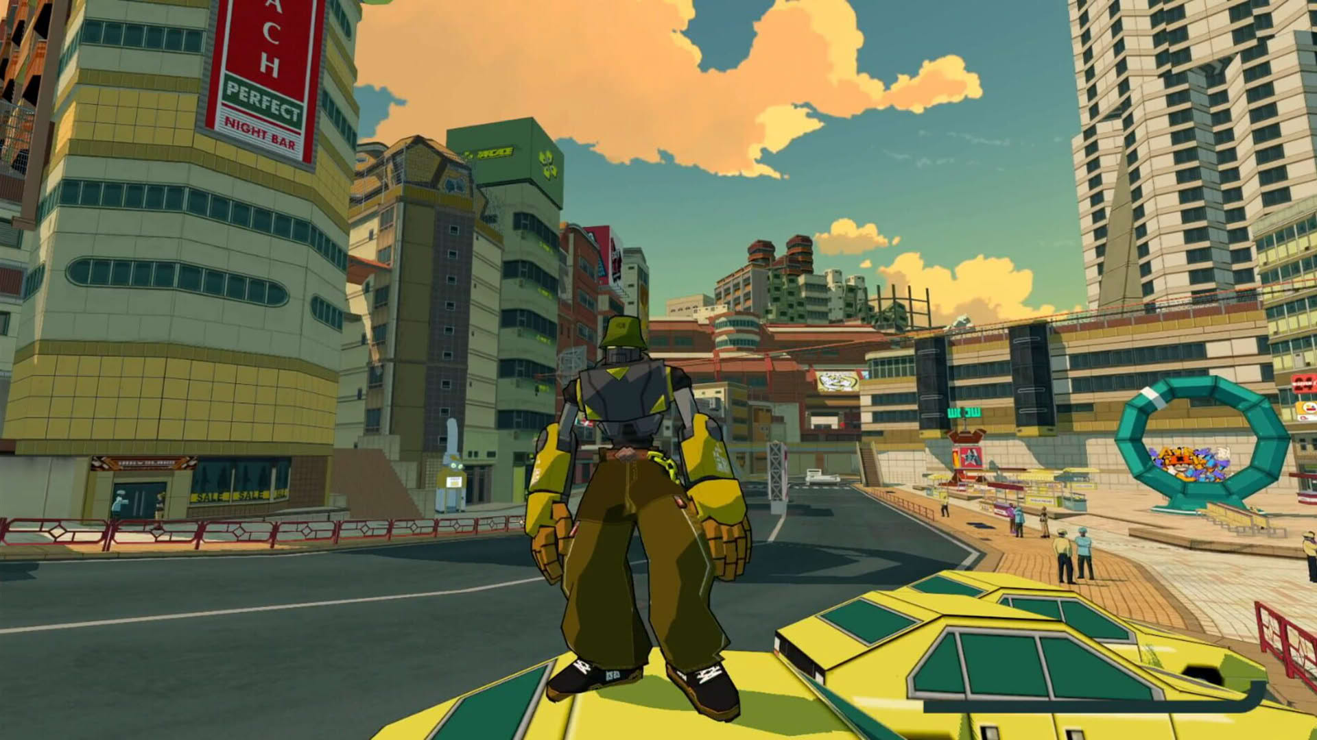 Screenshot for Bomb Rush Cyberfunk: Base & Jay
