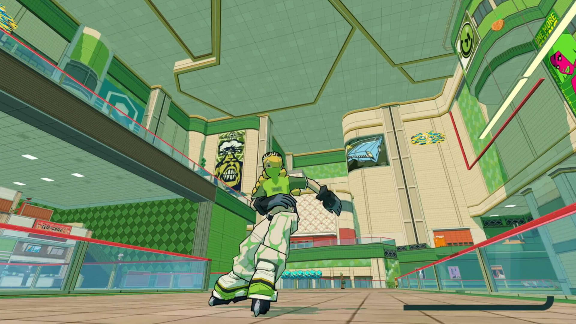 Screenshot for Bomb Rush Cyberfunk: Base & Jay
