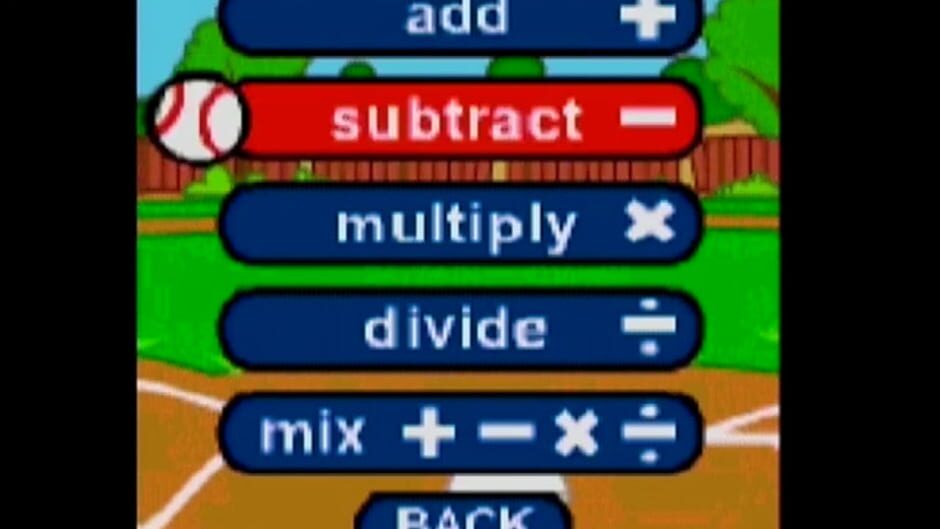 Screenshot for Math Baseball