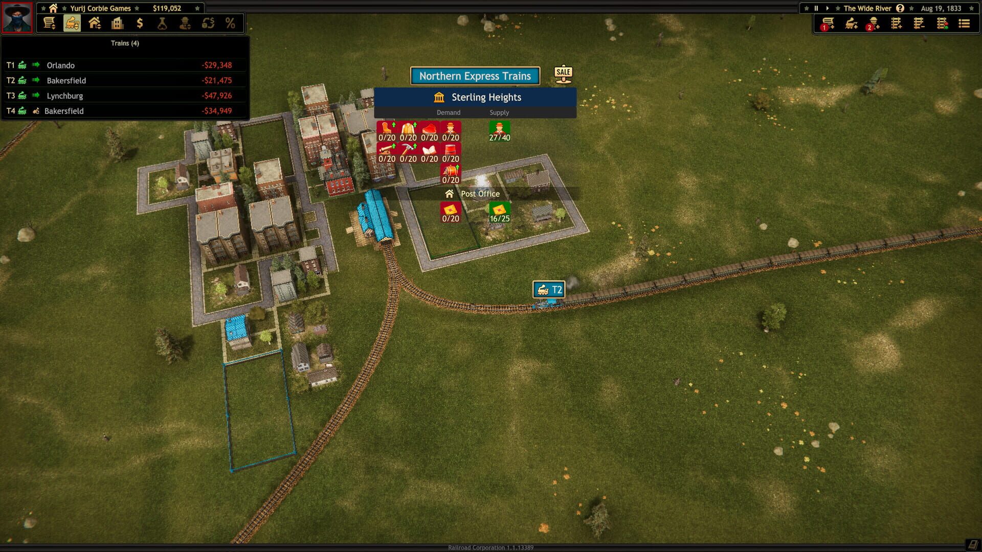 Screenshot for Railroad Corporation: Competitive Spirit DLC