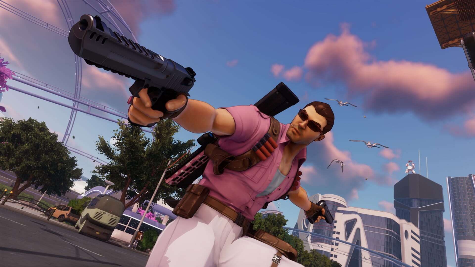 Screenshot for Agents of Mayhem: Johnny Gat