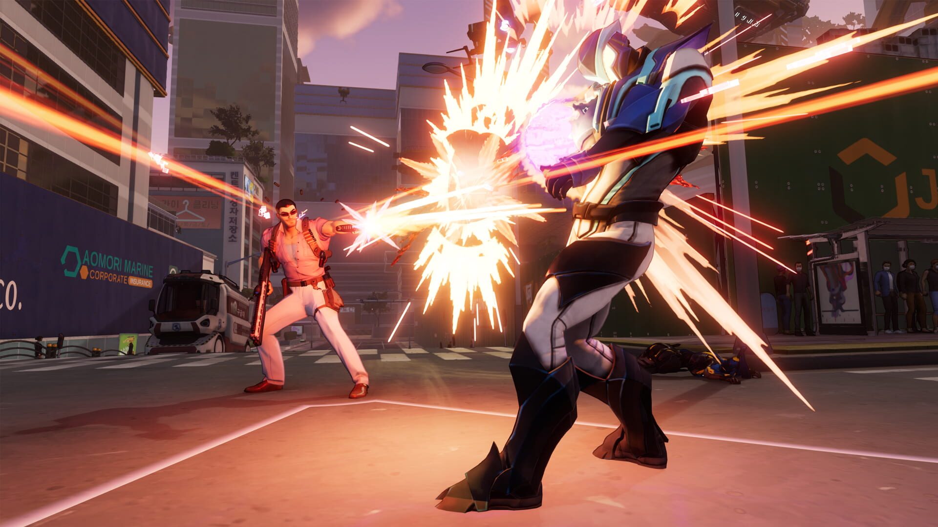 Screenshot for Agents of Mayhem: Johnny Gat
