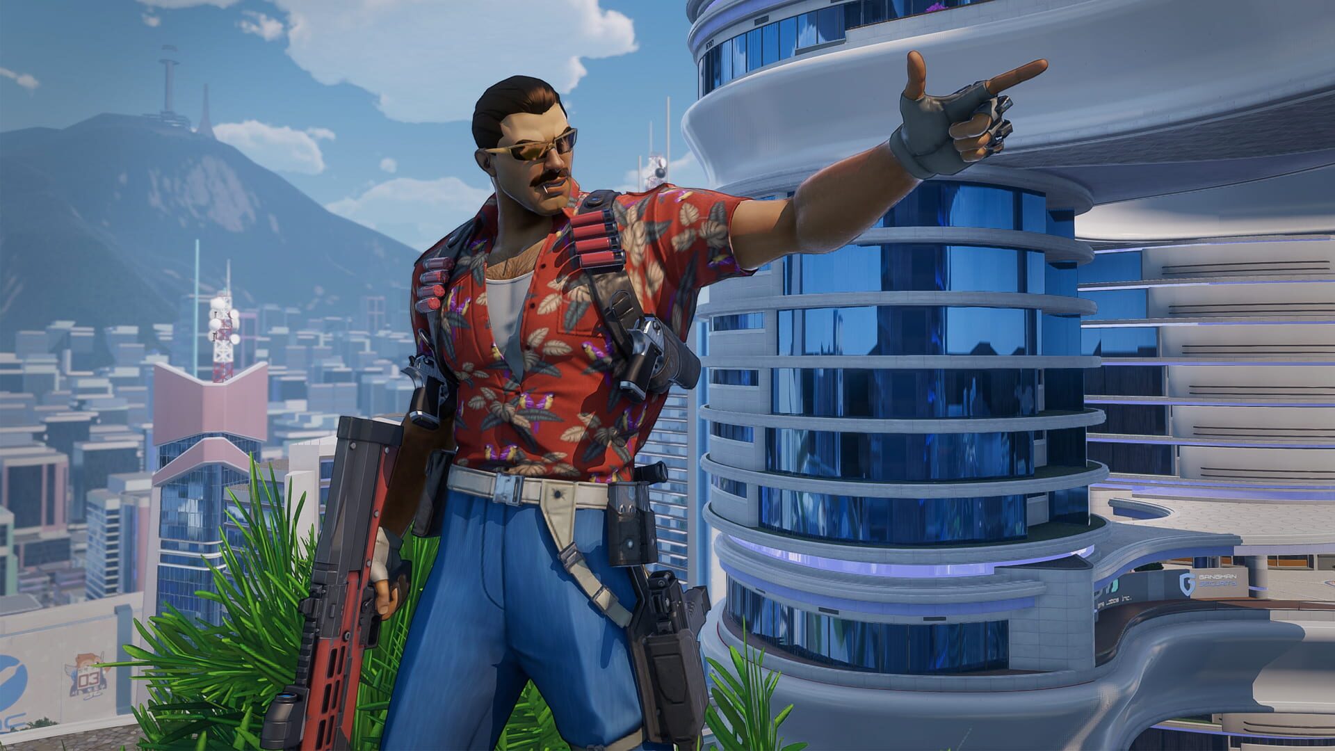 Screenshot for Agents of Mayhem: Johnny Gat