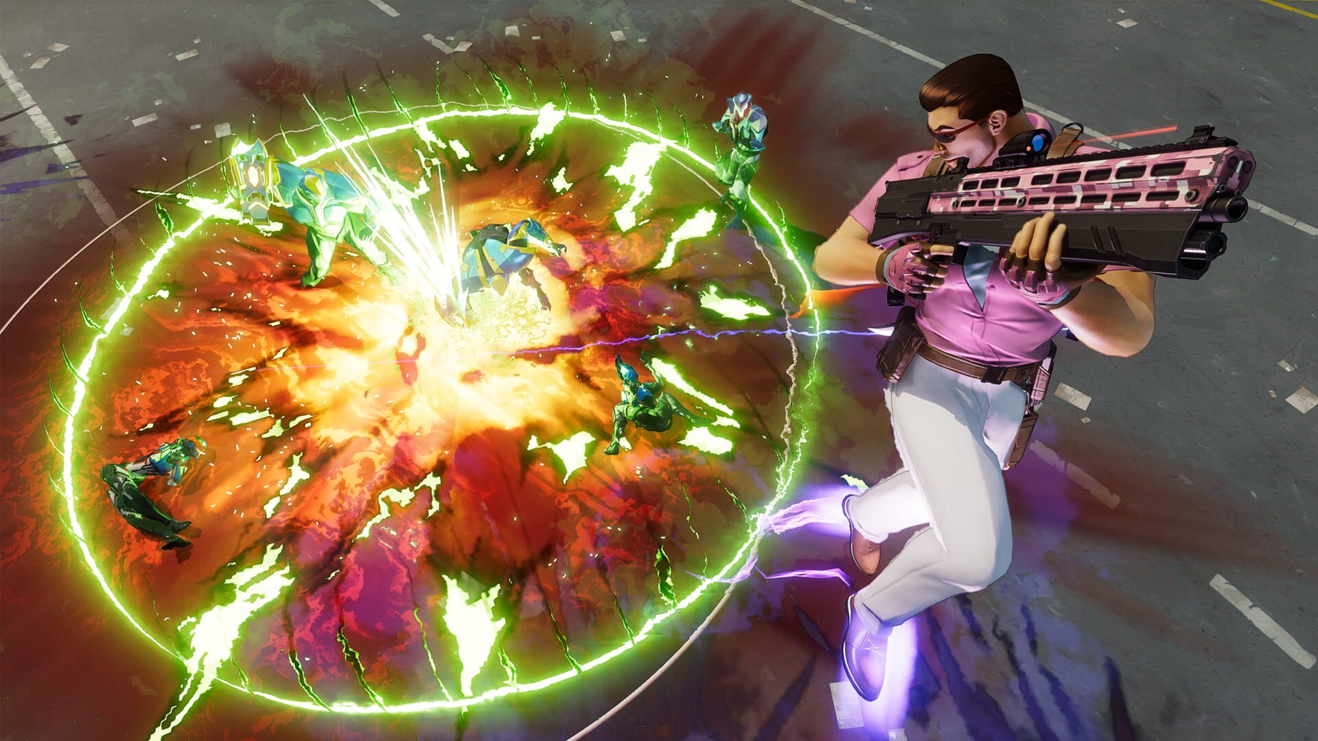 Screenshot for Agents of Mayhem: Johnny Gat