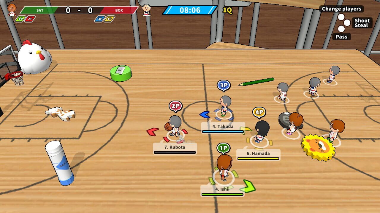 Screenshot for Desktop Basketball 2