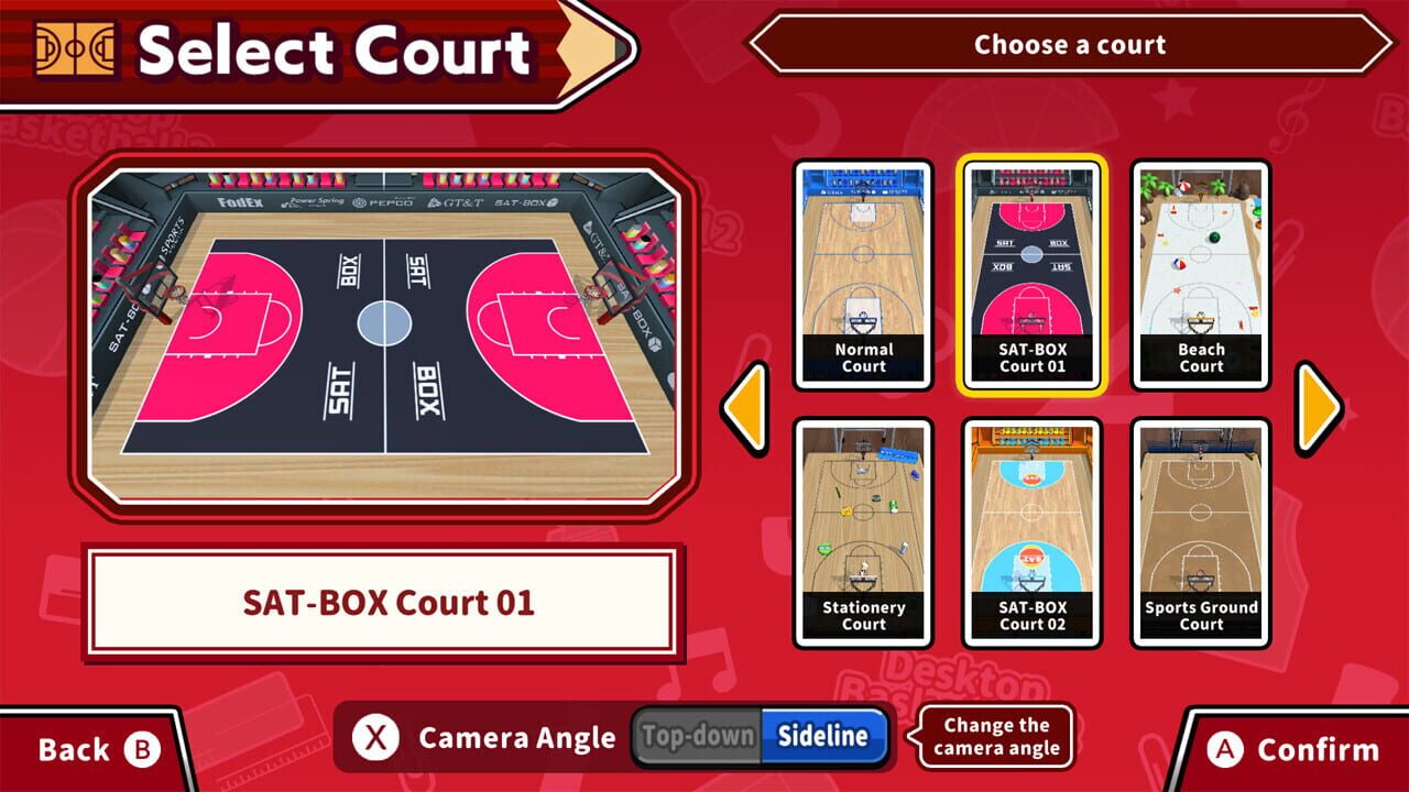 Screenshot for Desktop Basketball 2