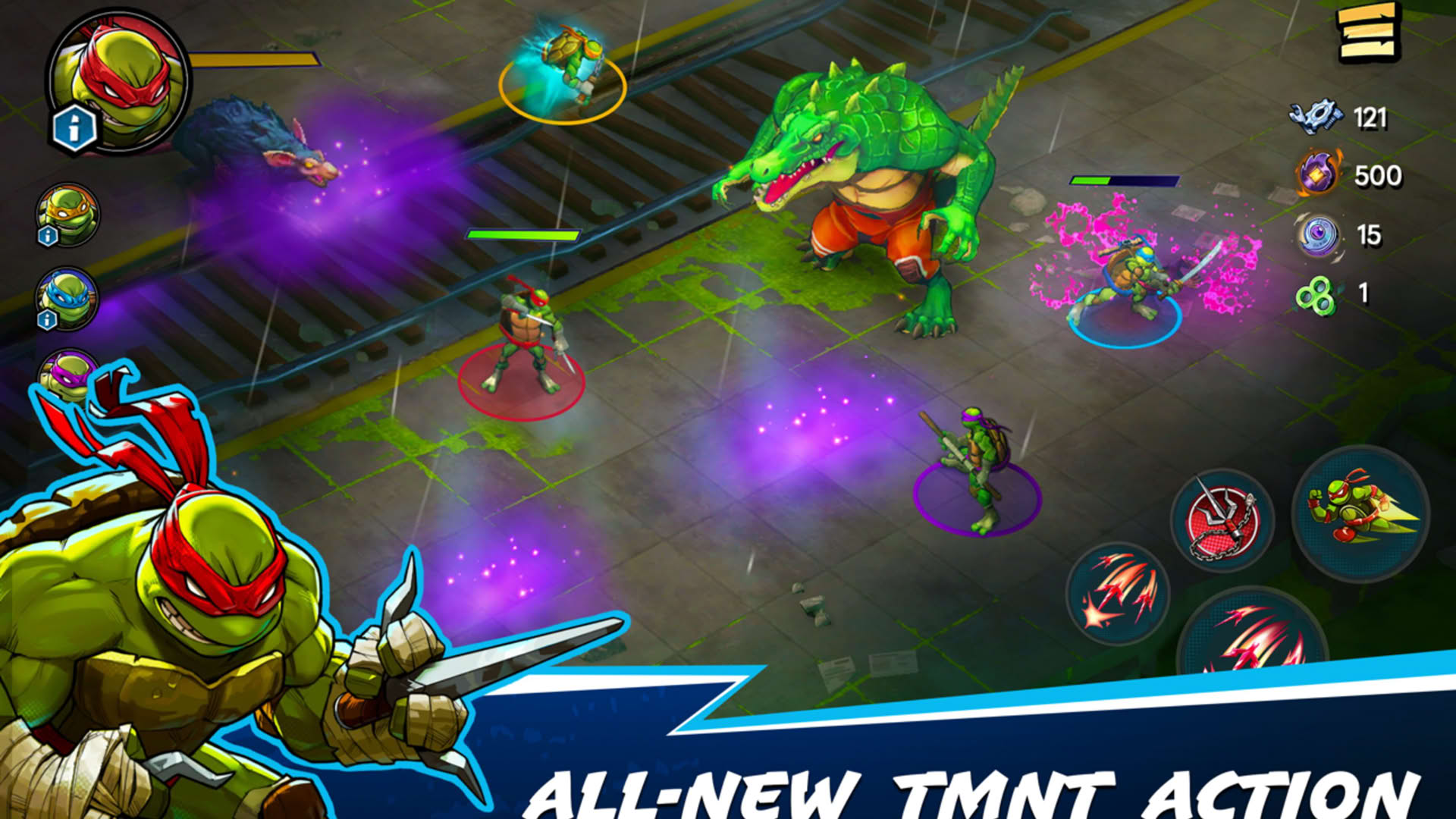 Screenshot for Teenage Mutant Ninja Turtles: Splintered Fate