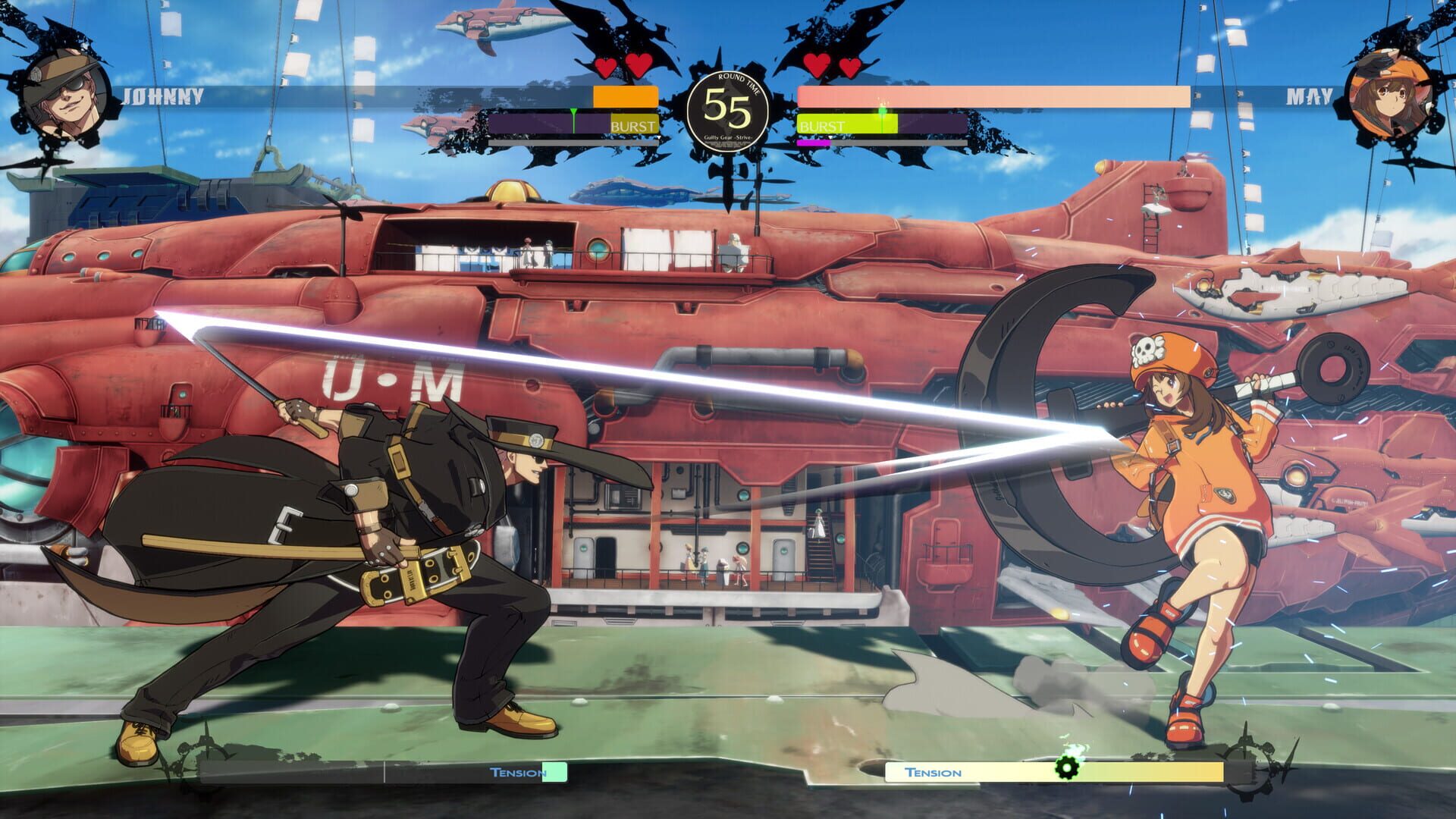 Screenshot for Guilty Gear: Strive - Additional Character 10: Johnny