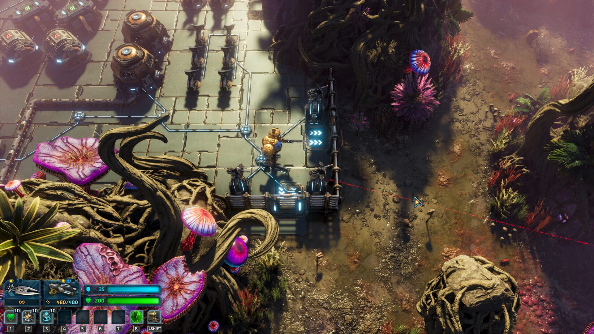 Screenshot for The Riftbreaker: Heart of the Swamp