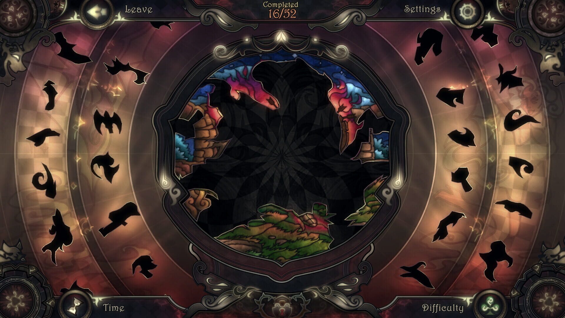 Screenshot for Glass Masquerade 2: Illusions - Scaryfolks Puzzle Pack