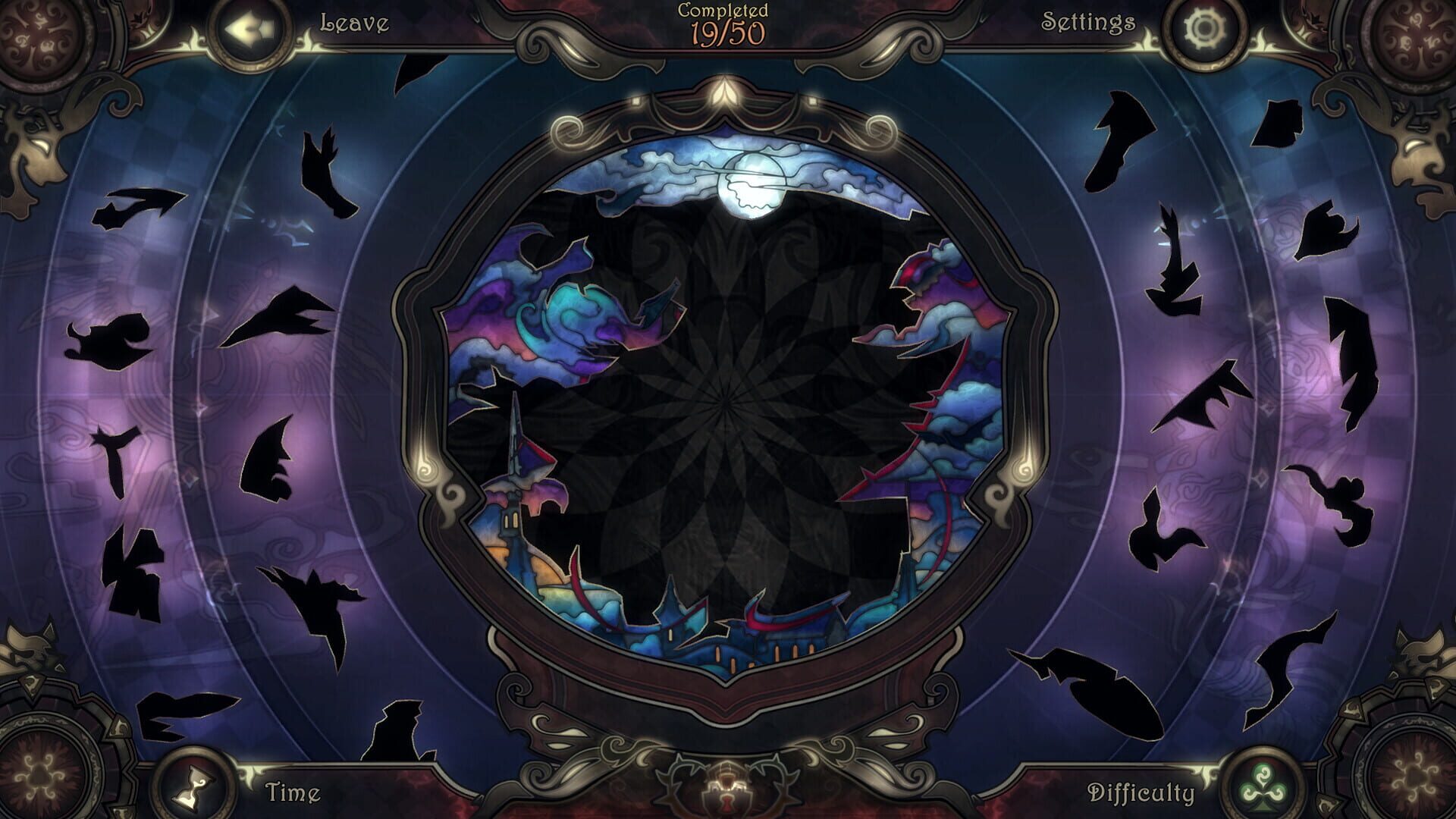 Screenshot for Glass Masquerade 2: Illusions - Scaryfolks Puzzle Pack