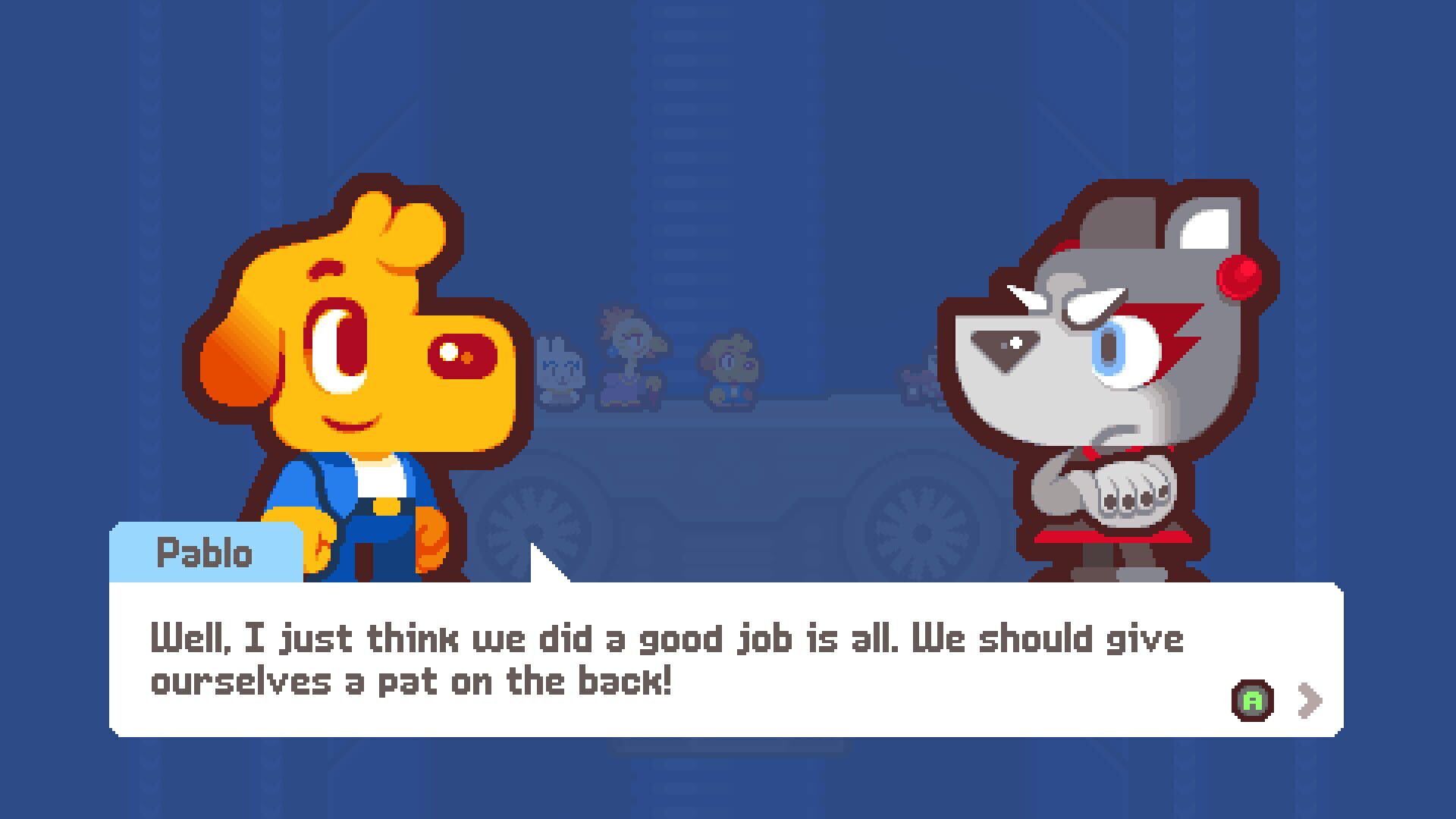 Screenshot for Grapple Dogs: Cosmic Canines
