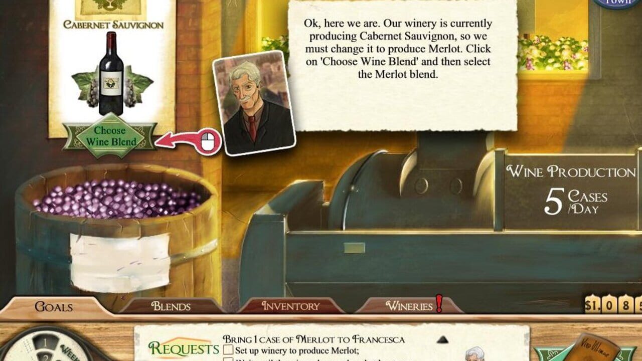 Screenshot for Winemaker Extraordinaire
