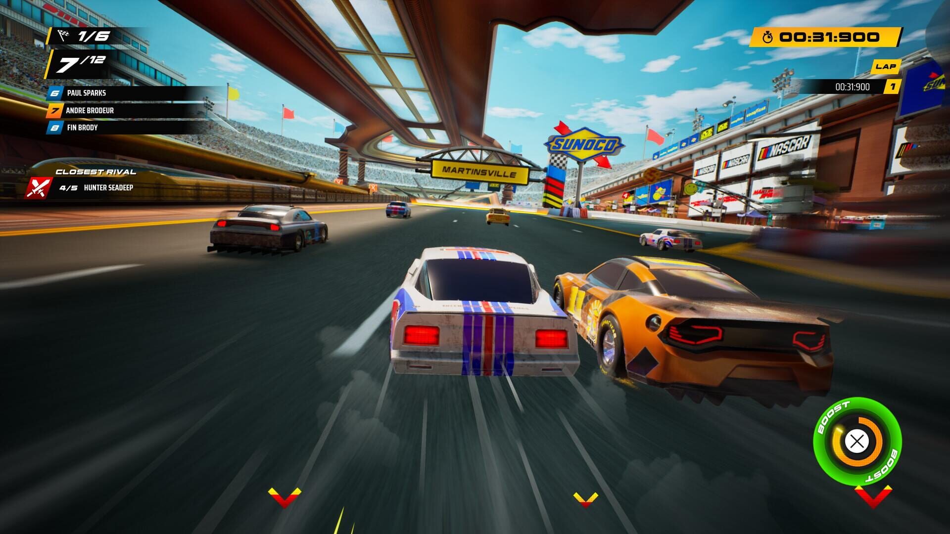 Screenshot for NASCAR Arcade Rush