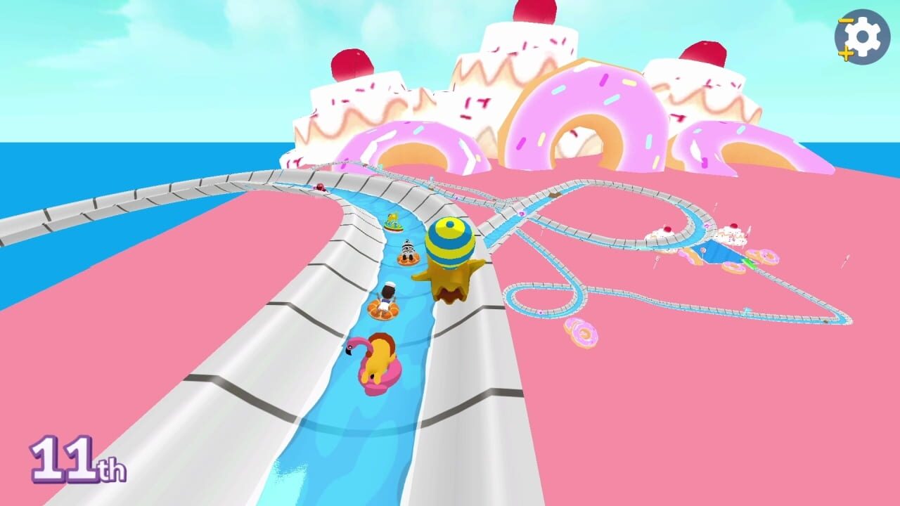 Screenshot for Aquapark io: Sweet and Spooky DLC
