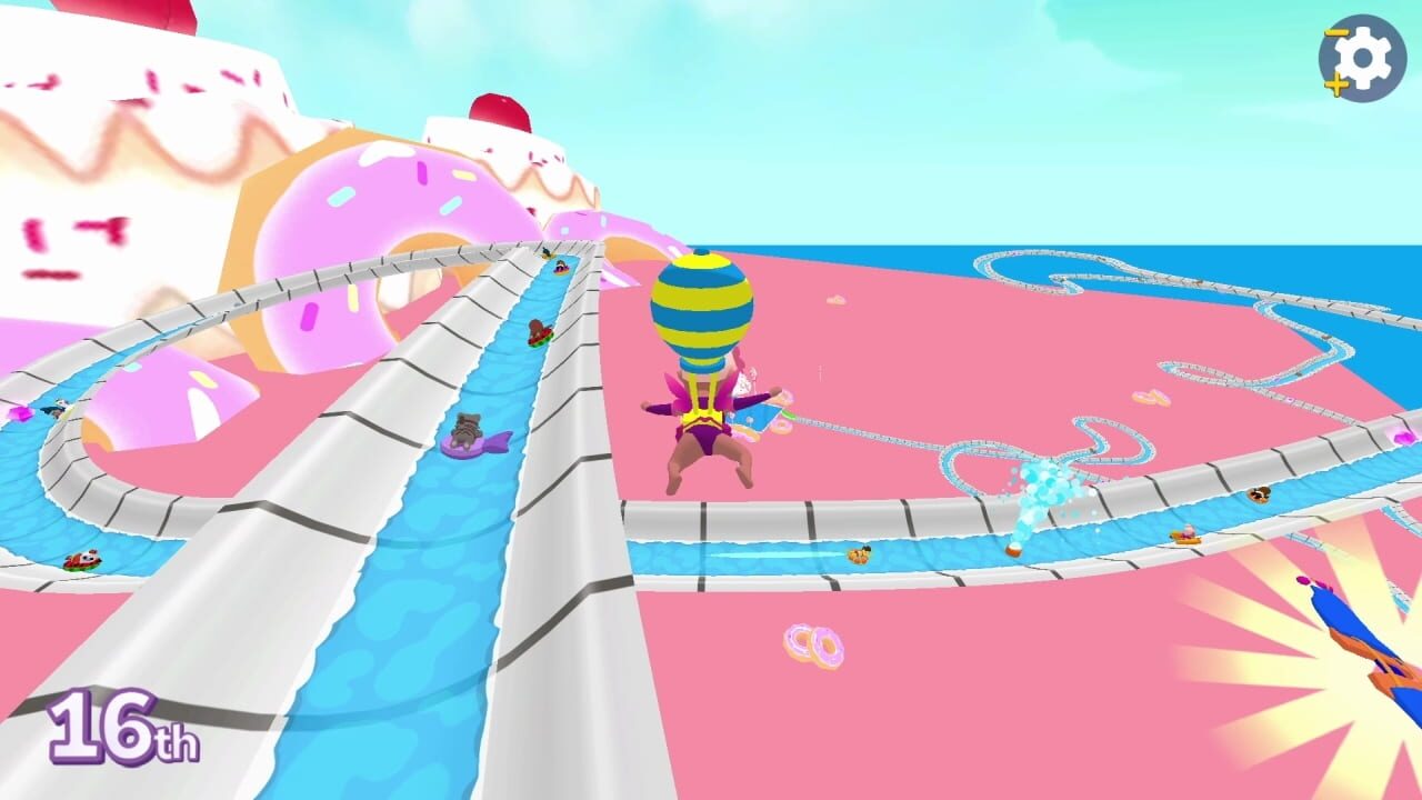 Screenshot for Aquapark io: Sweet and Spooky DLC