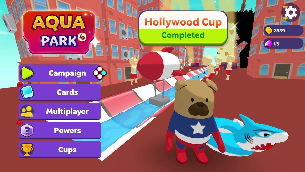 Screenshot for Aquapark io: Movie Stars DLC