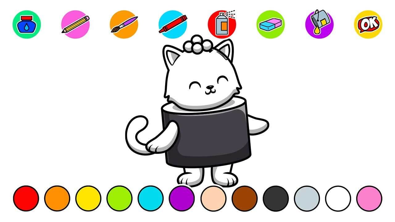 Screenshot for Comic Coloring Book