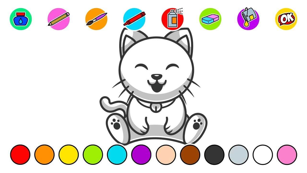 Screenshot for Comic Coloring Book
