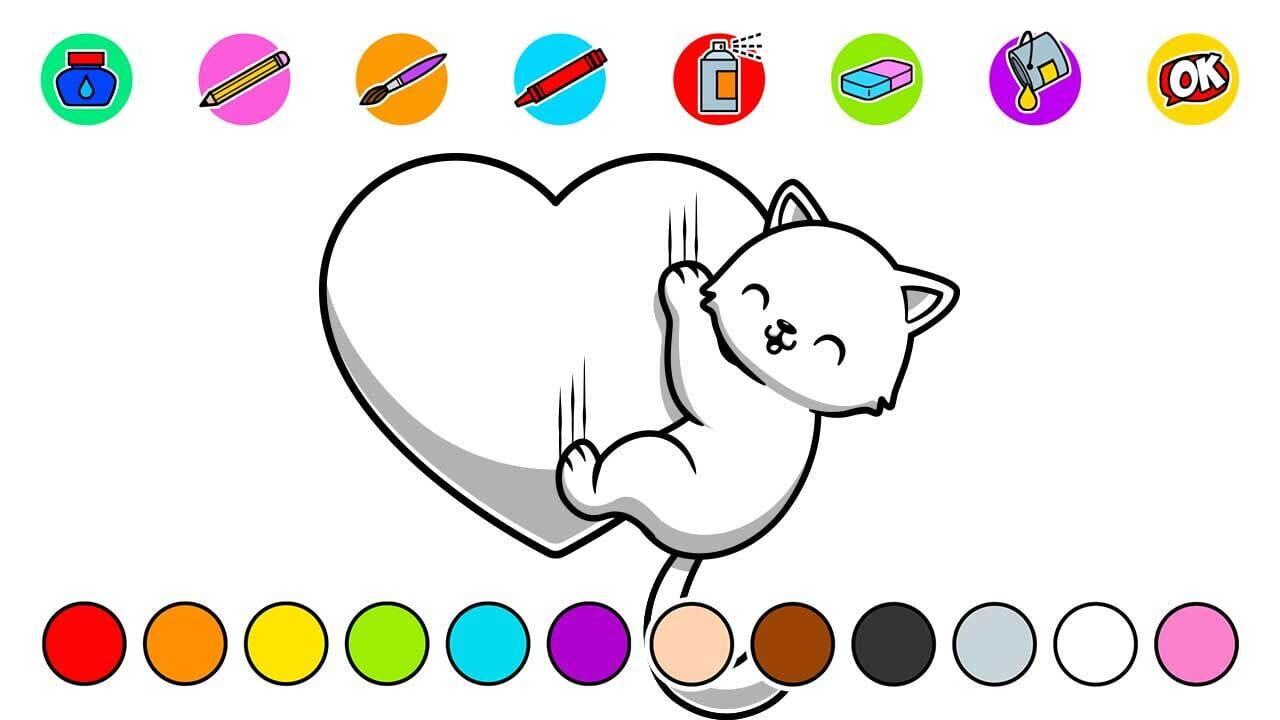 Screenshot for Comic Coloring Book