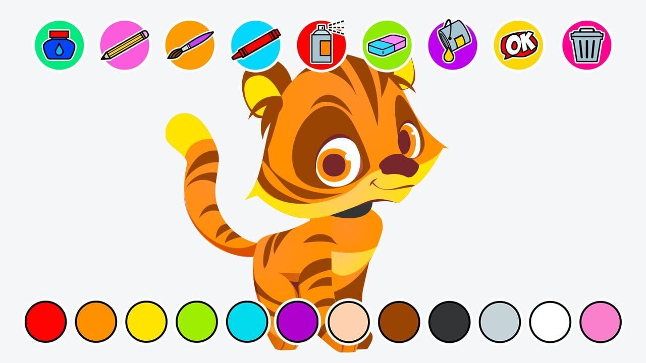 Screenshot for Comic Coloring Book