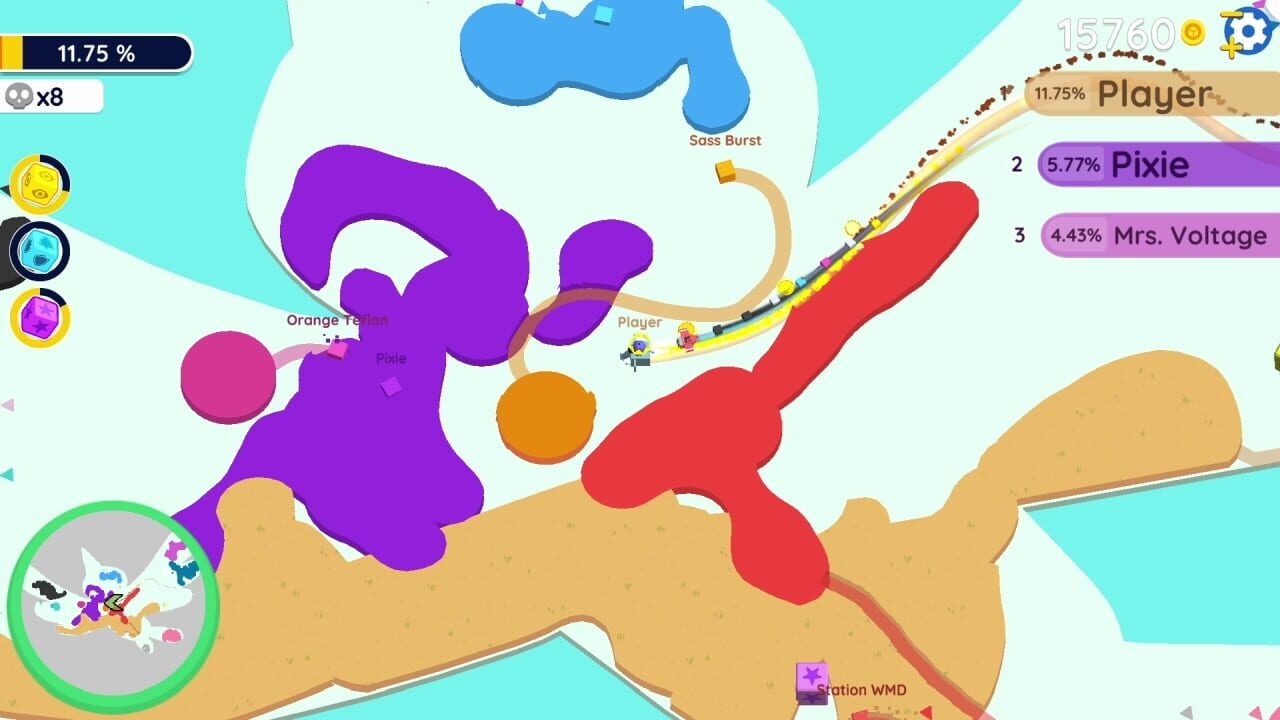 Screenshot for Paper io 2: Animals DLC