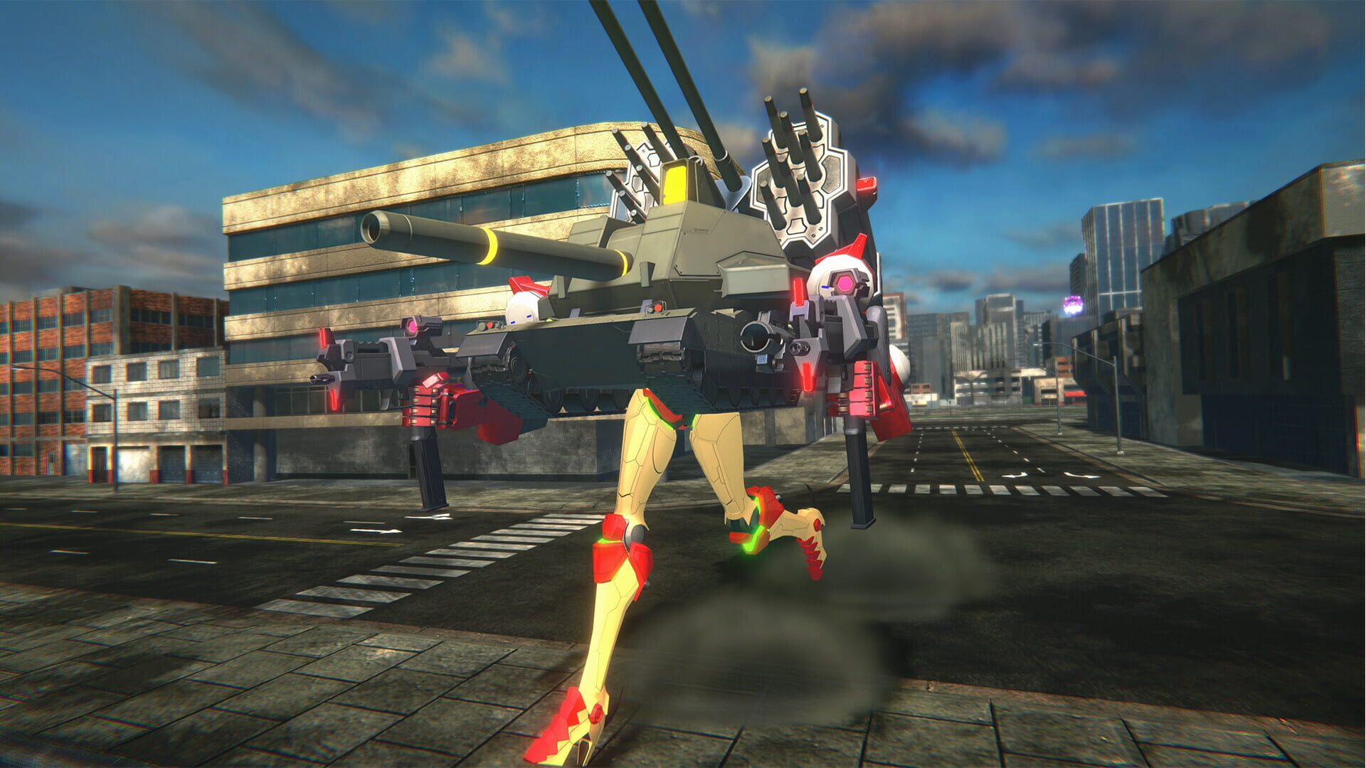 Screenshot for Custom Mech Wars