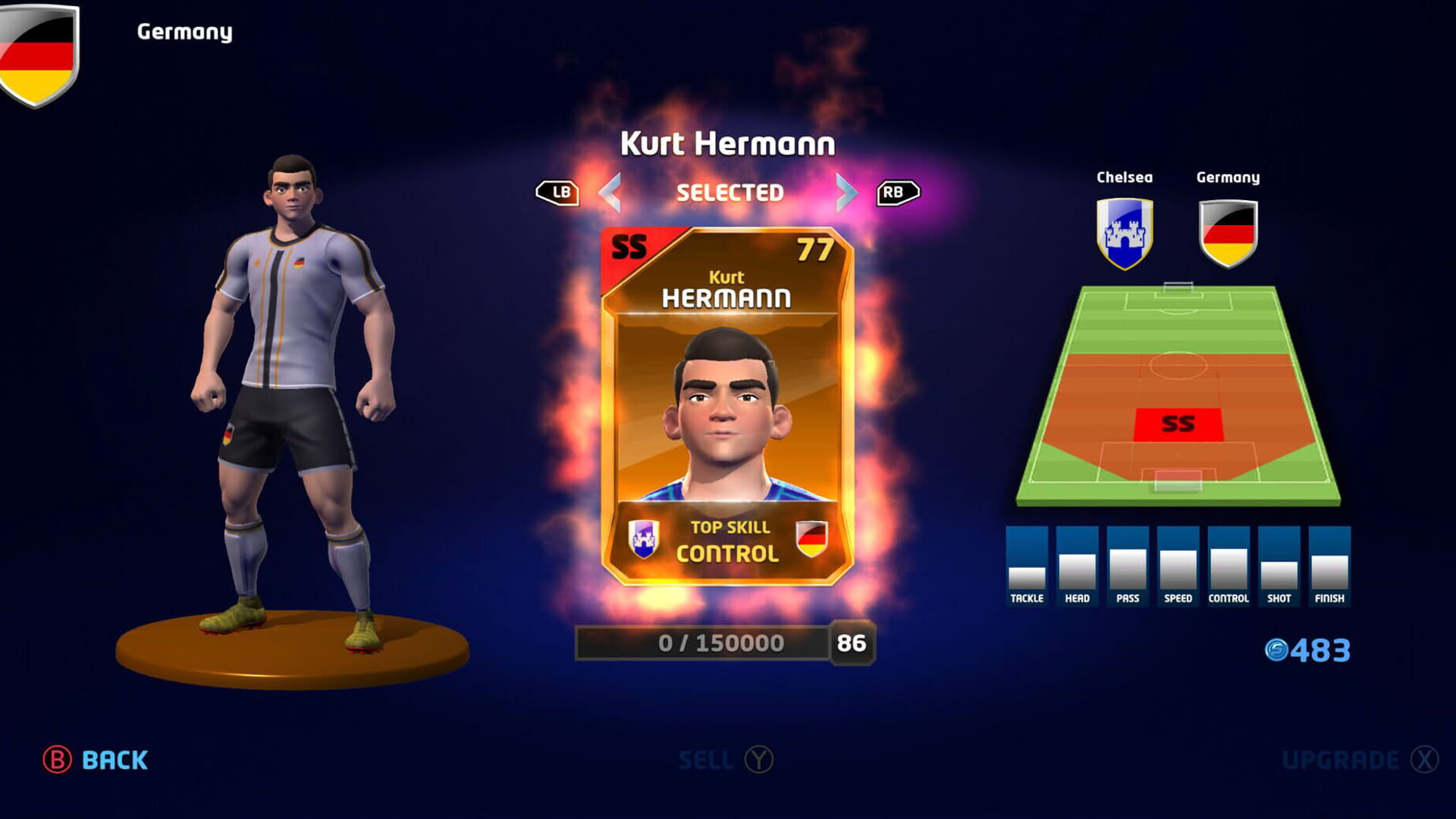 Screenshot for Sociable Soccer 24