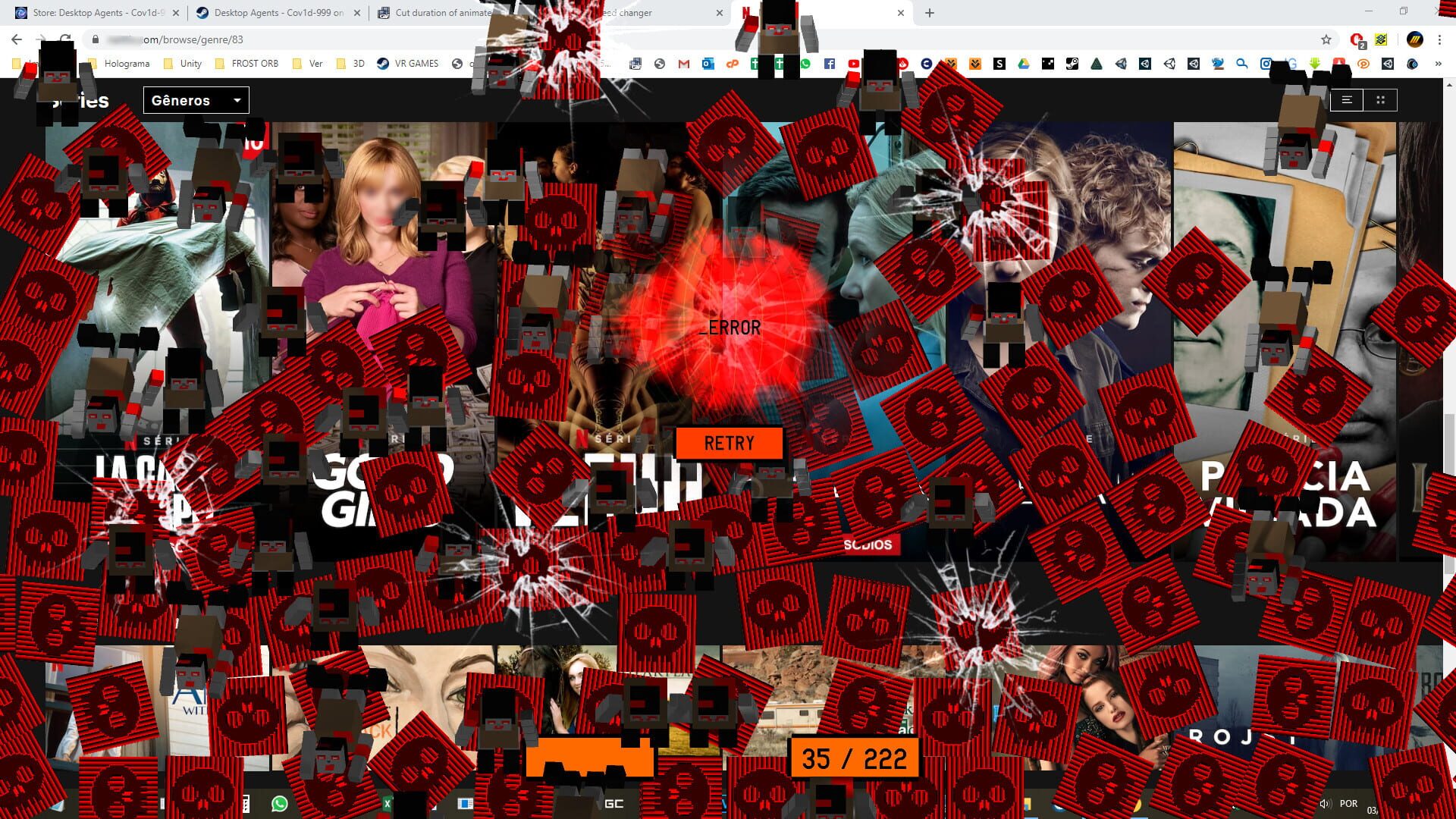 Screenshot for Desktop Agents: Covid-999