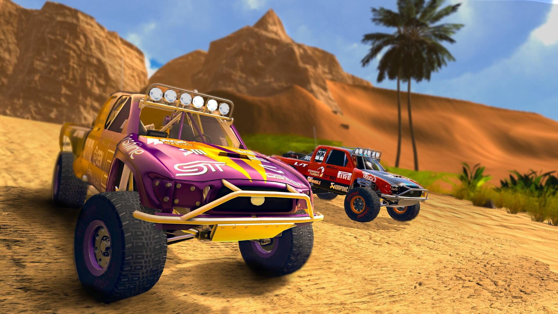Screenshot for 0 Rally Desert Race: Offroad Dirt Simulator