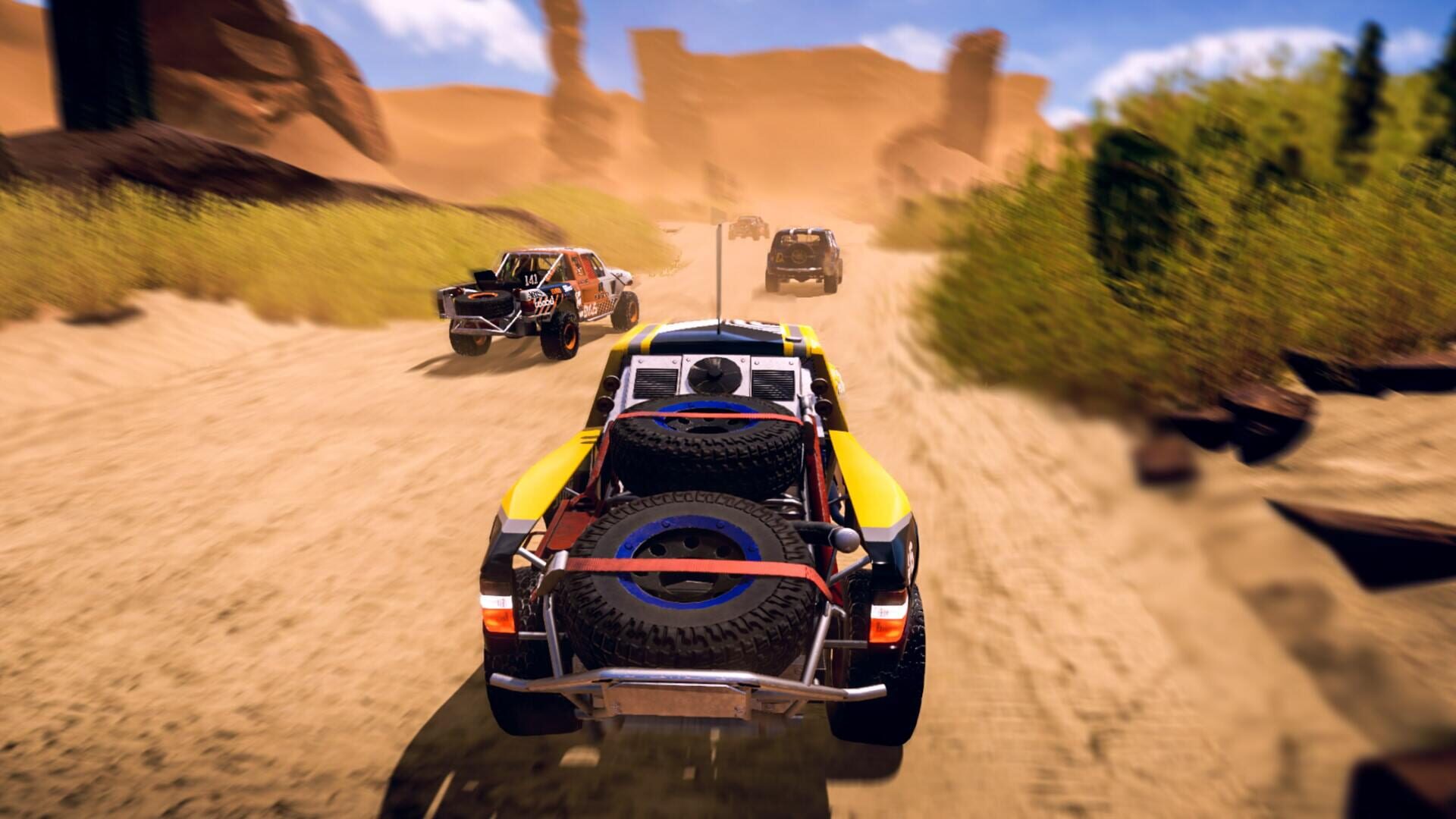 Screenshot for 0 Rally Desert Race: Offroad Dirt Simulator