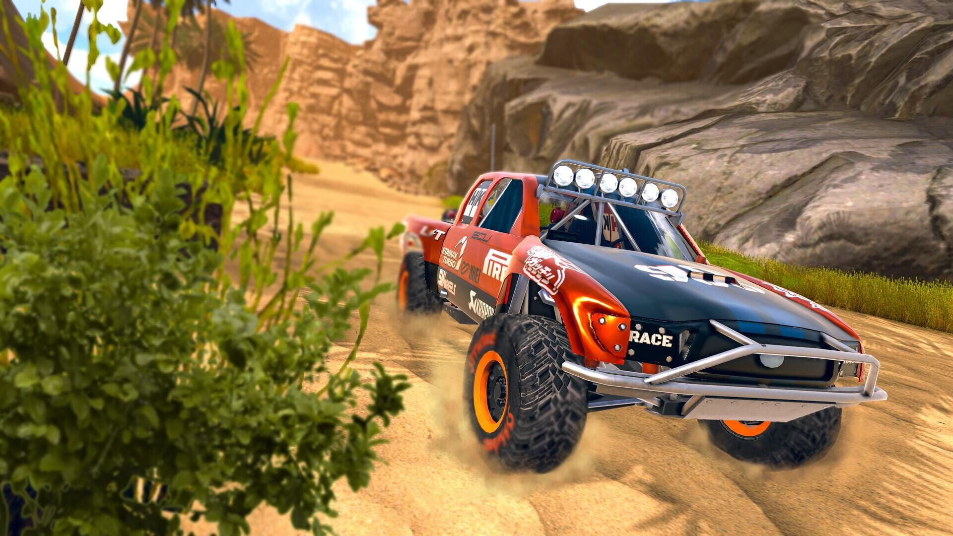 Screenshot for 0 Rally Desert Race: Offroad Dirt Simulator