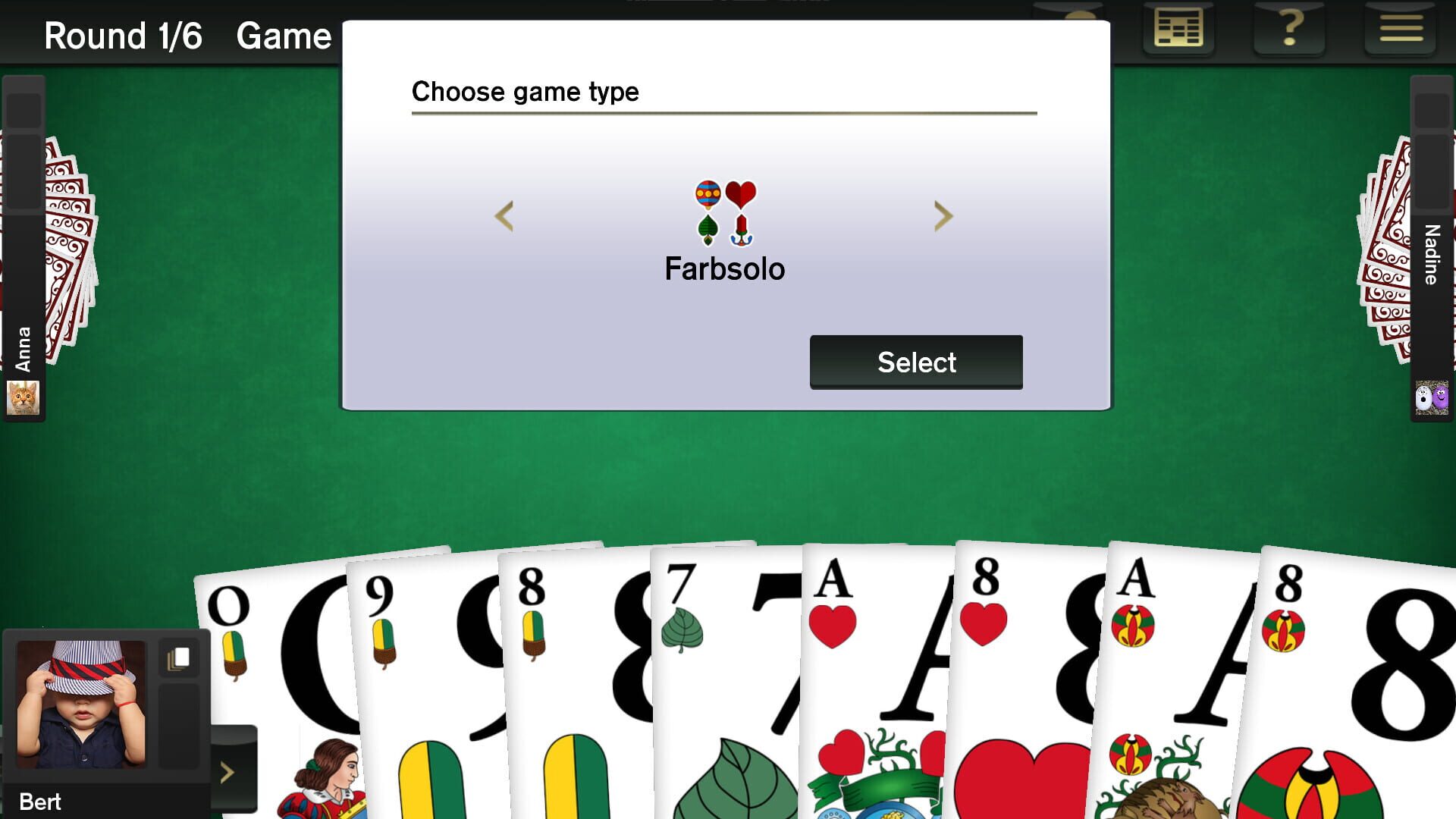 Screenshot for Absolute Schafkopf for Windows 11