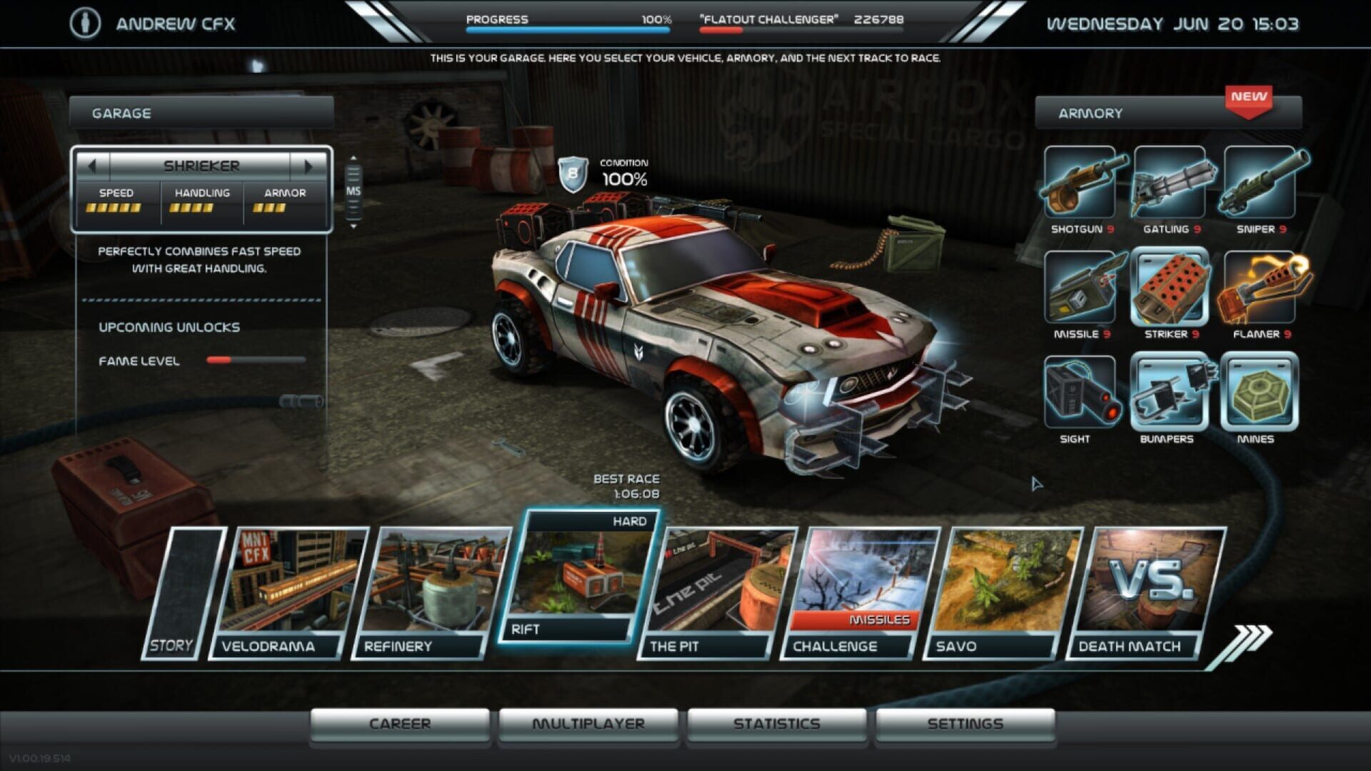 Screenshot for Death Rally