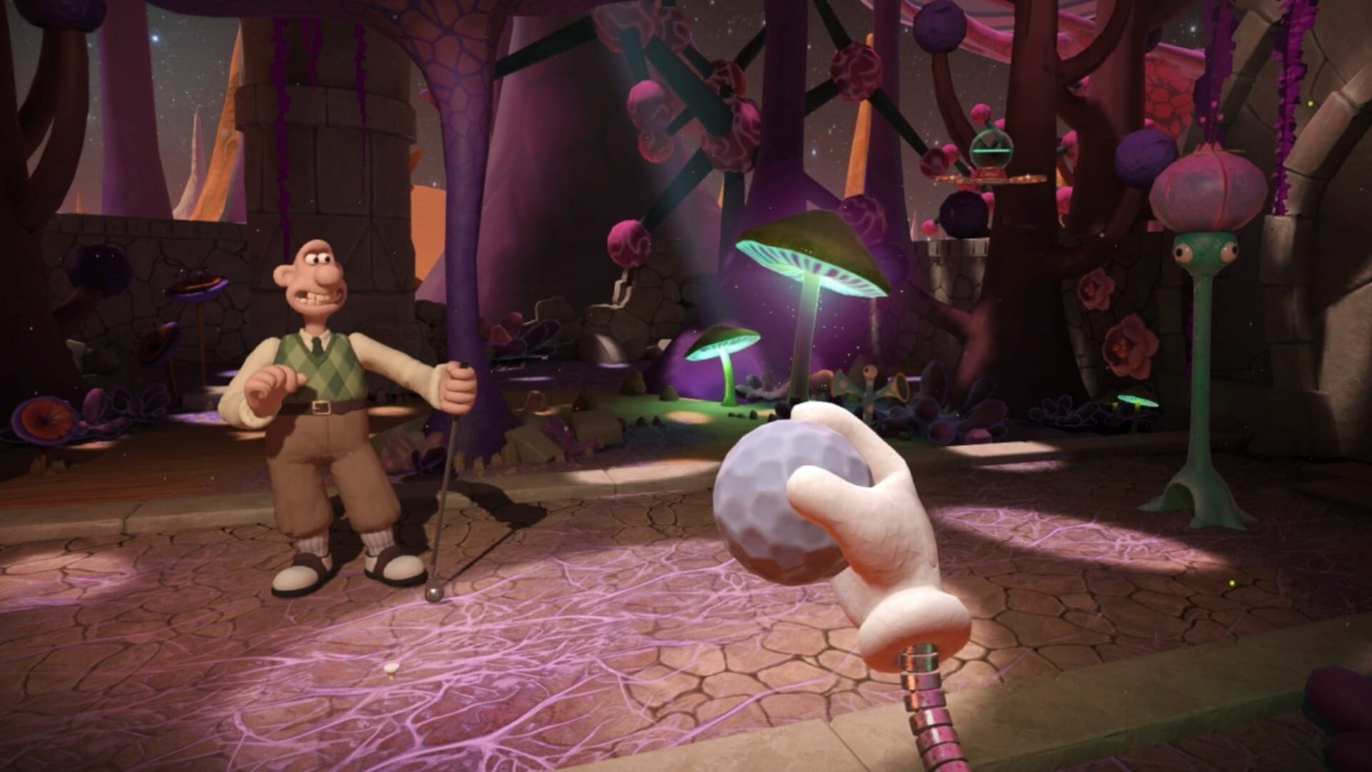 Screenshot for Wallace & Gromit: The Grand Getaway