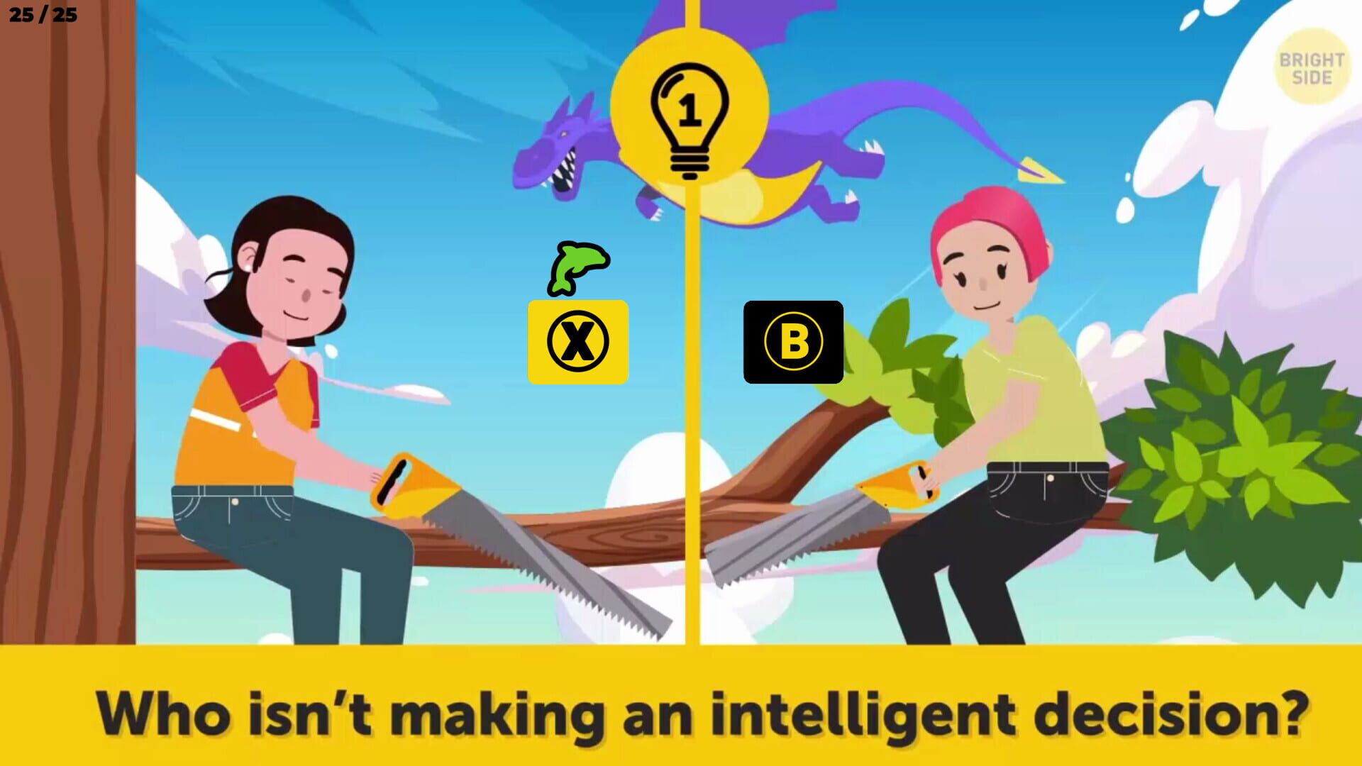 Screenshot for Bright Side: Riddles & Puzzles