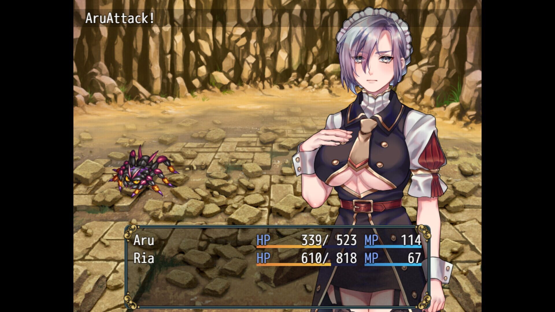 Screenshot for Maid Slaves & Golden Dungeon