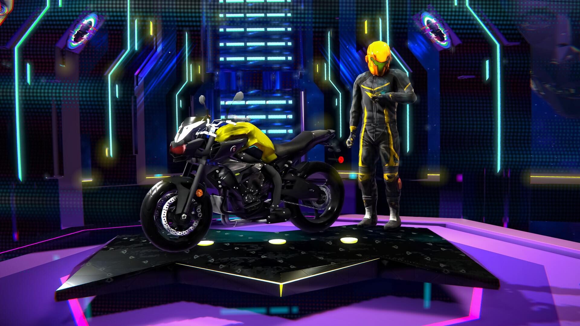 Screenshot for 2044 Moto Racer: Cyber Racing Simulator