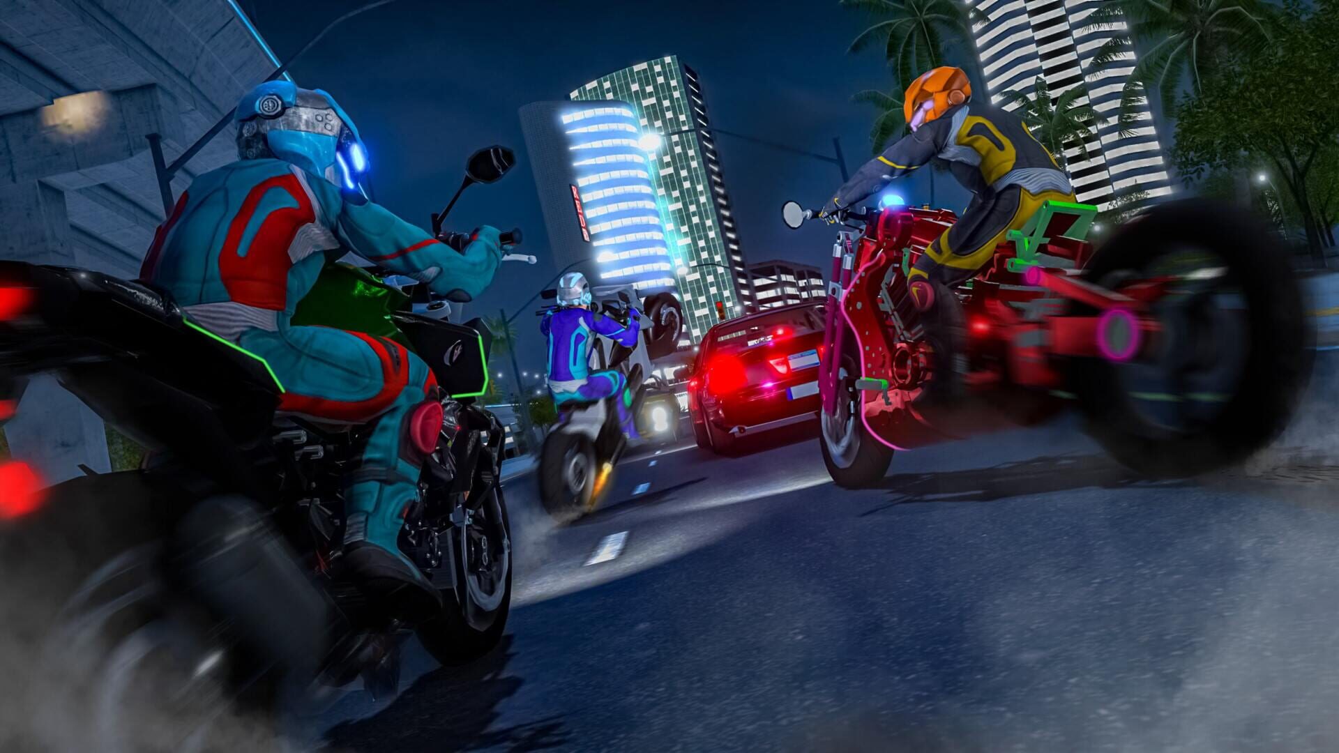 Screenshot for 2044 Moto Racer: Cyber Racing Simulator