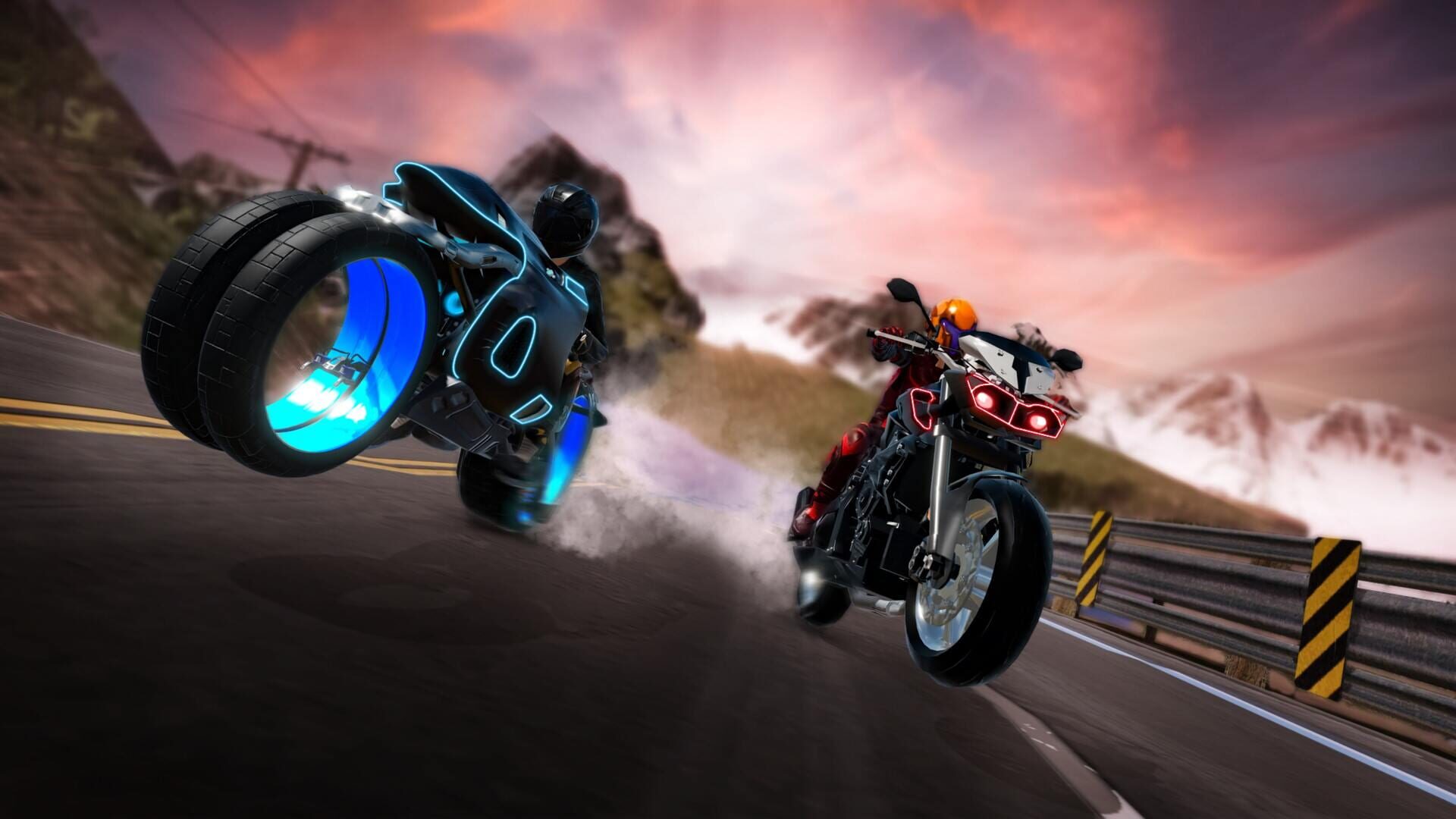 Screenshot for 2044 Moto Racer: Cyber Racing Simulator