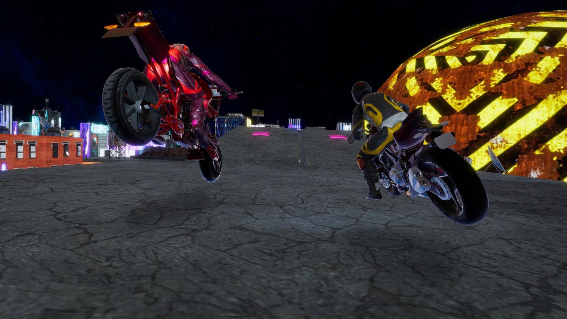Screenshot for 2044 Moto Racer: Cyber Racing Simulator