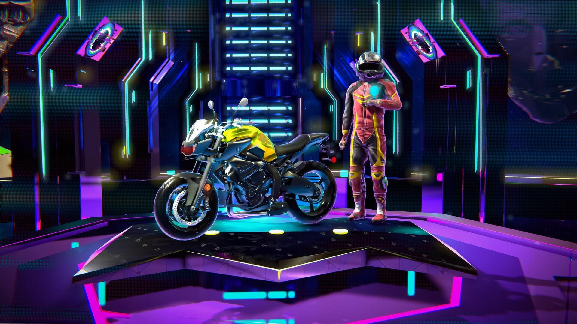 Screenshot for 2044 Moto Racer: Cyber Racing Simulator